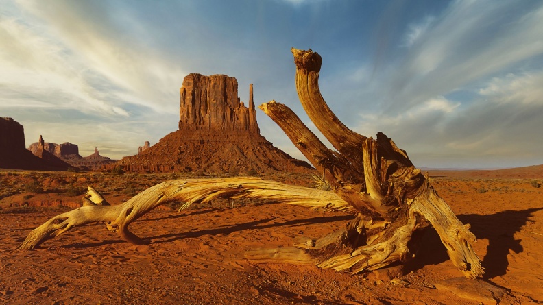 East Mitten Butte. Monument Valley, Arizona, USA